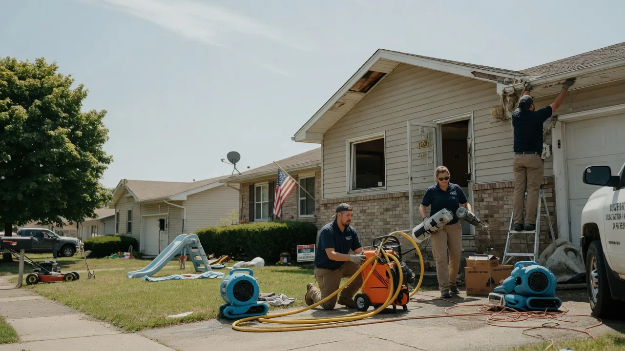 Water Damage Restoration in Dow, IL near me